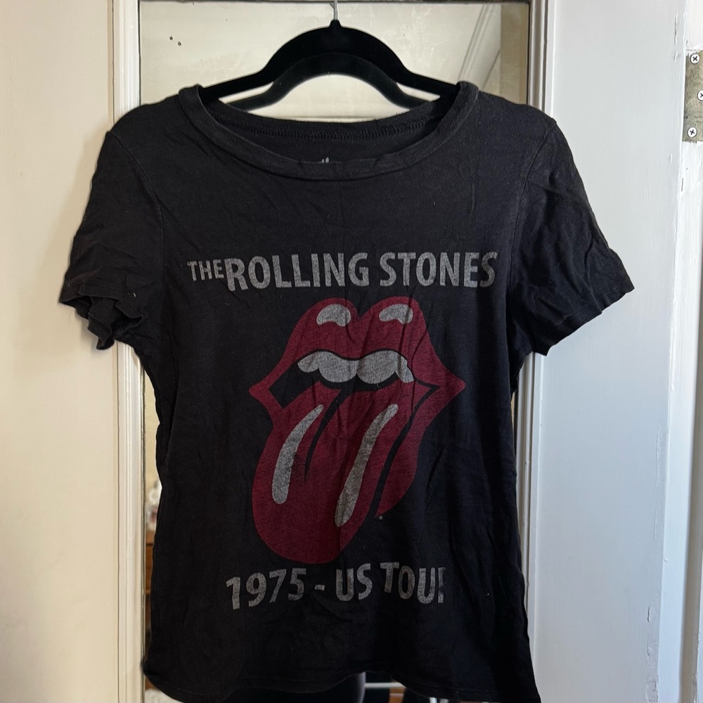 The Rolling Stones Charcoal Tee from vintage store women’s S